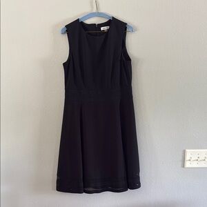 Elegant Black Sleeveless Dress
